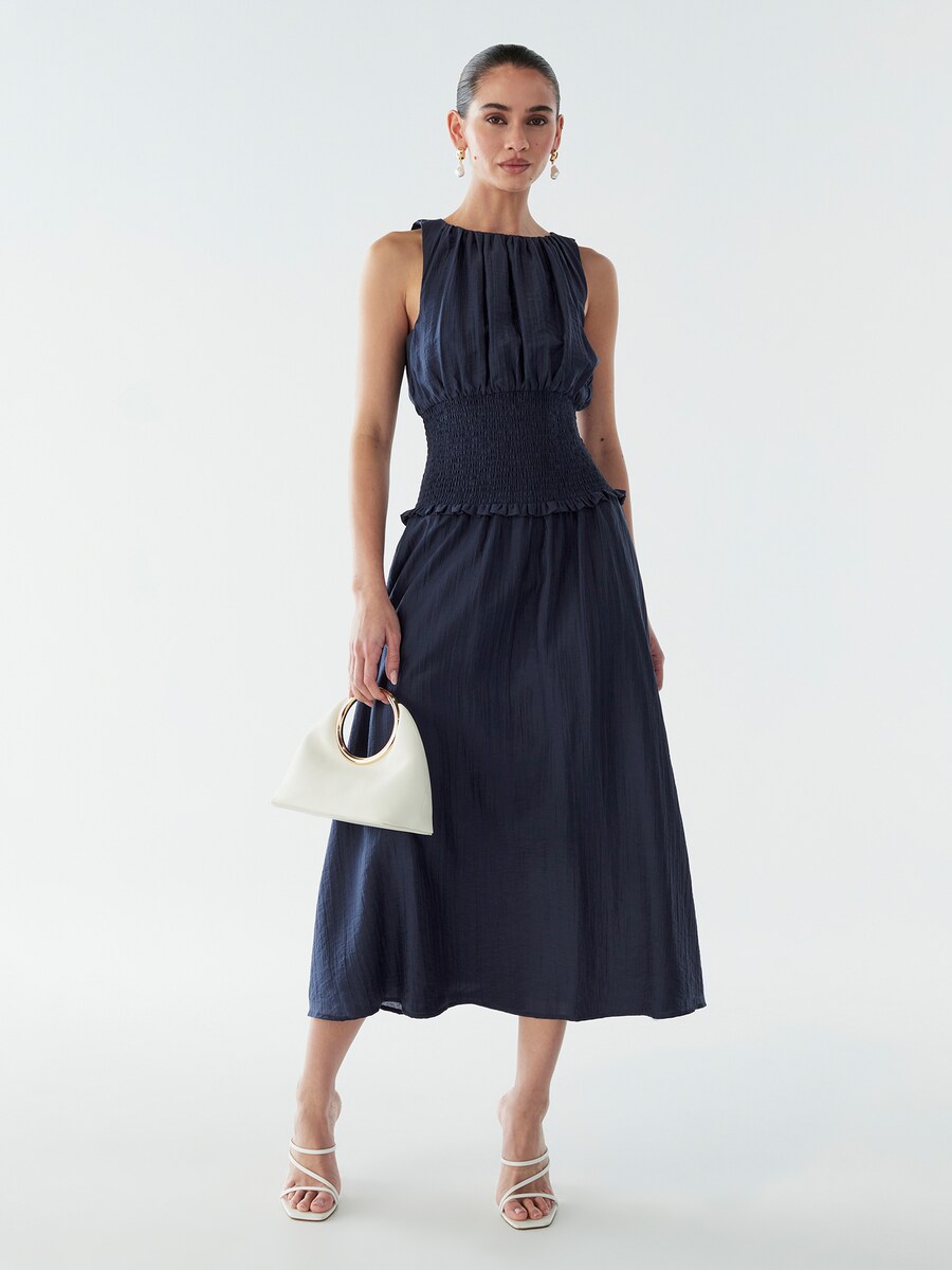 

Миди платье BWLDR Ellah, Navy