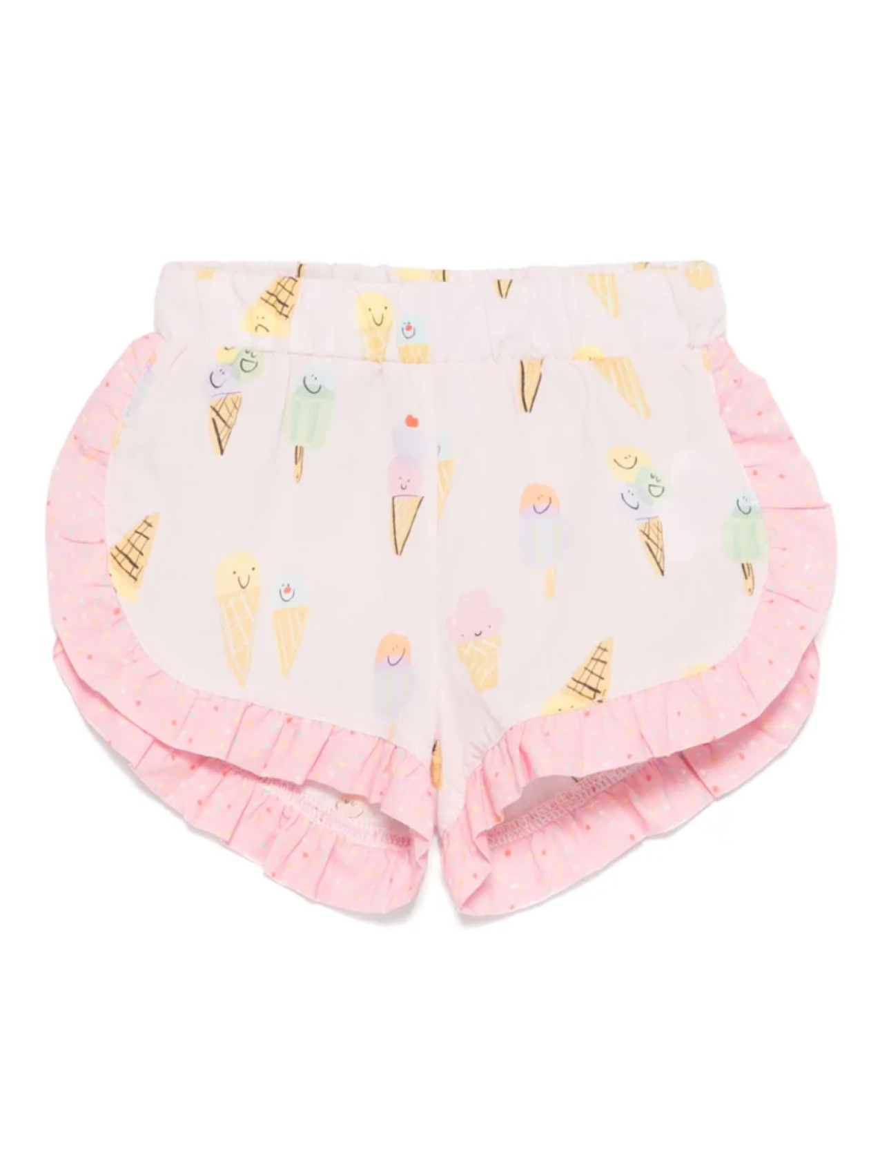 

Шорты Stella McCartney Kids с принтом мороженого, розовый