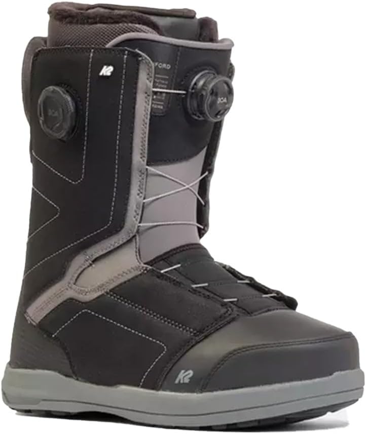 

Мужские ботинки для сноуборда K2 Hanford, Black, Серый, Мужские ботинки для сноуборда K2 Hanford, Black