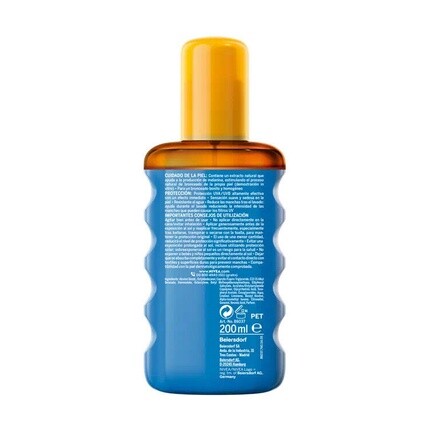 Nivea Солнцезащитное и активирующее бронзовый загар защитное масло Spf20 200 мл — фото 2