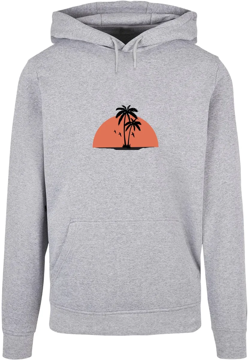 

Толстовка с капюшоном Merchcode " Merchcode Men's Summer - Beach Basic Hoody", серый