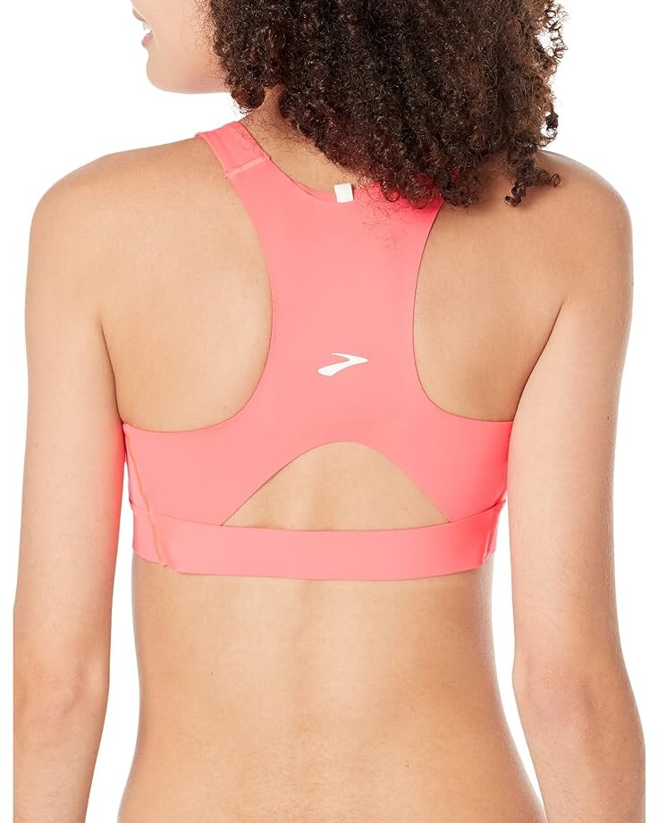 

Бюстгальтер Brooks Drive Three-Pocket Run Bra, цвет Hyper Pink