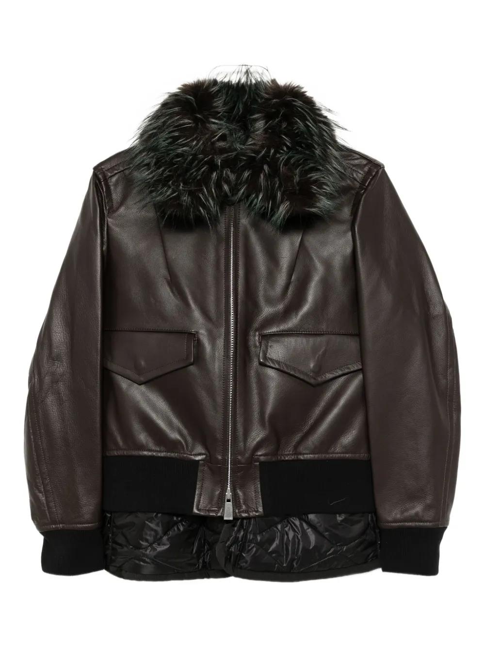 

Куртка 2 in 1 SACAI, коричневый