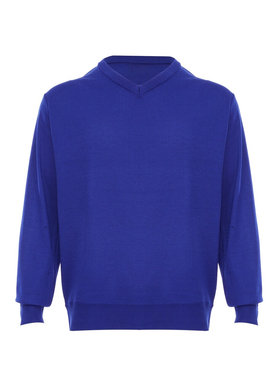 

Вязаный кардиган RAIDO Knit Cardigan, морской синий