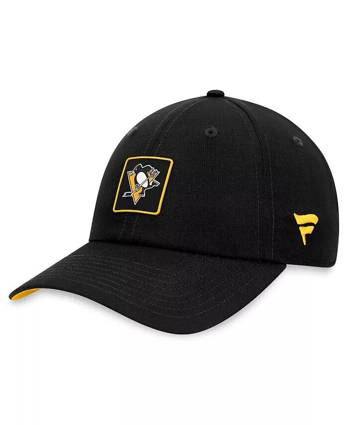 

Мужская черная бейсболка Pittsburgh Penguins Authentic Pro Rink Adjustable Fanatics