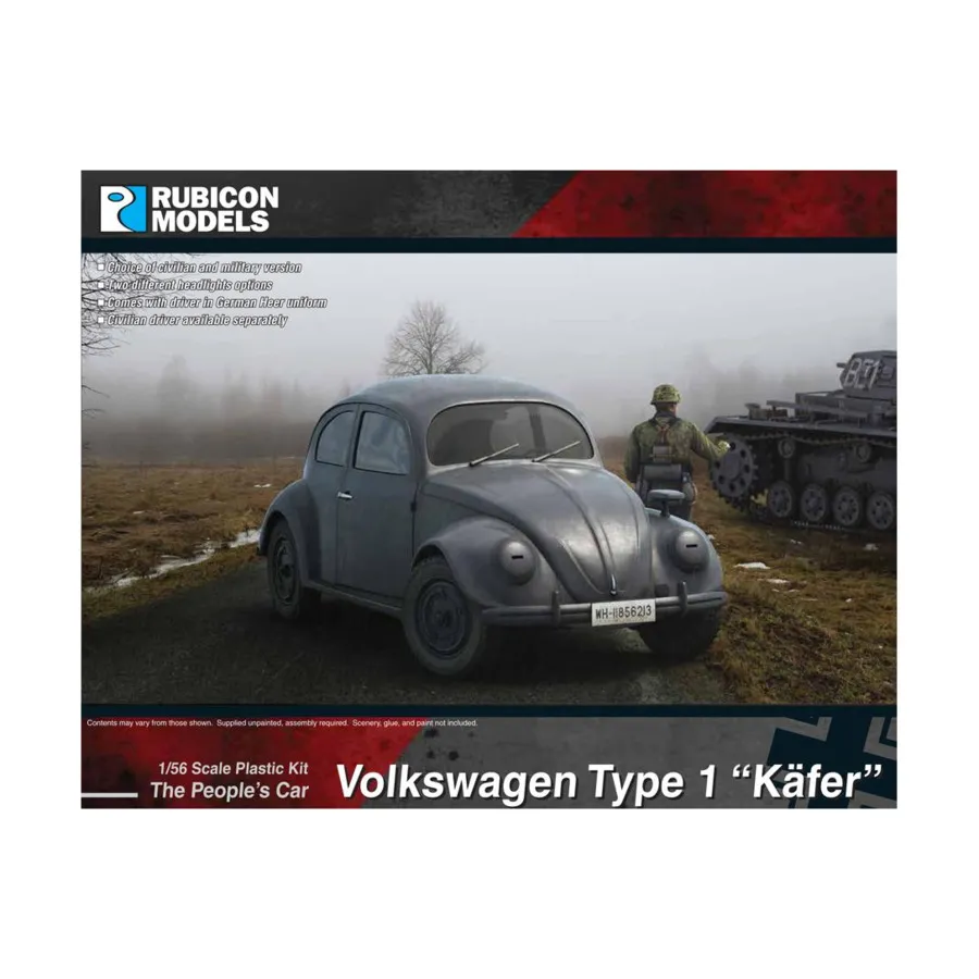 

Фольксваген Тип 1 «Кафер», World War II - Germany & Axis (28mm)