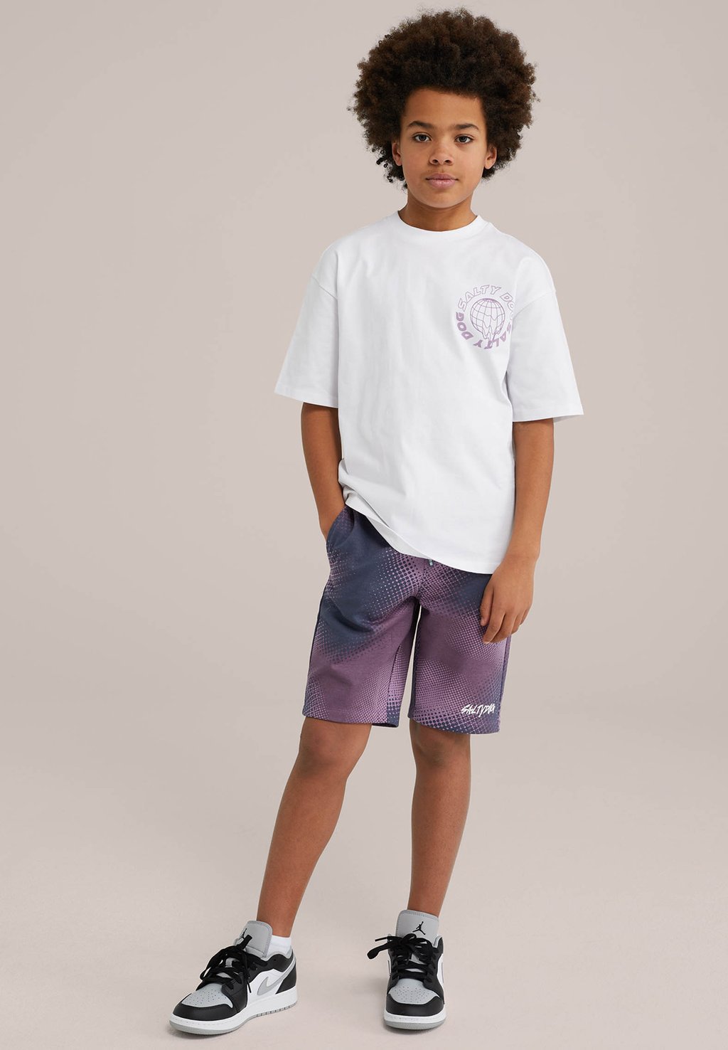 

Футболка с принтом SALTY DOG WE Fashion, белый
