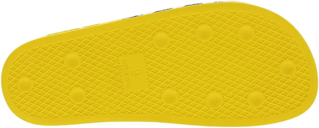 Мужские сандалии Adidas Originals AdiletteSlide, желтый/темно-синий — фото 3