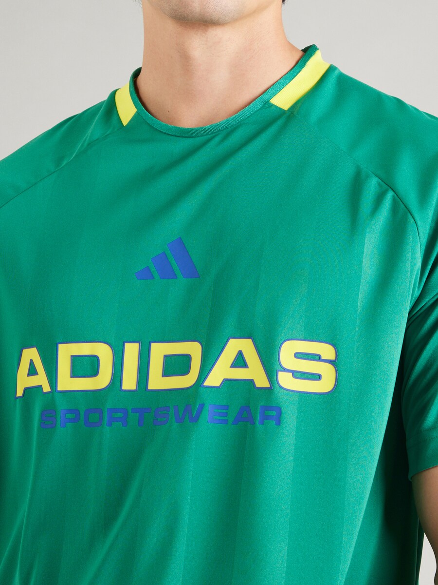 Футболка Performance ADIDAS SPORTSWEAR Tiro, зеленый — фото 3