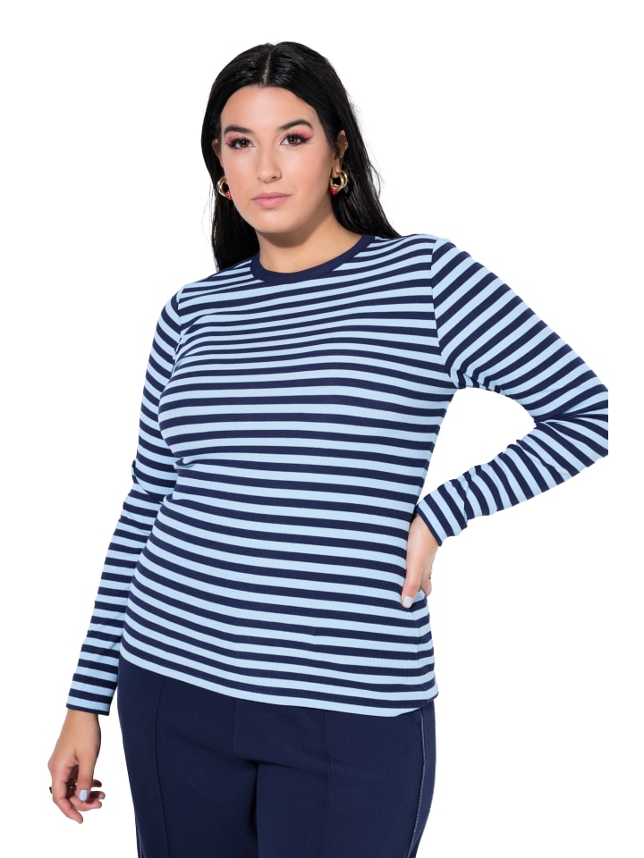 

Studio Untold Футболка с длинными рукавами темно-синего цвета