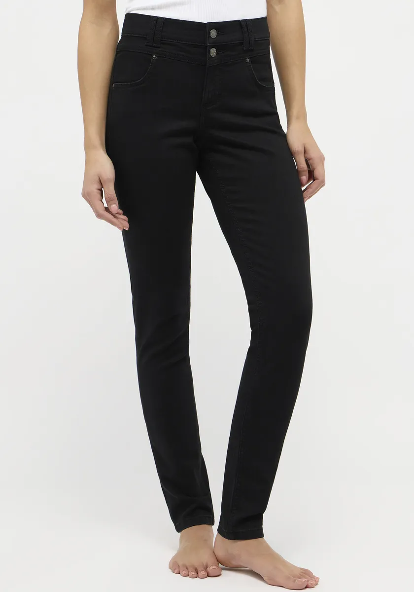 

Узкие джинсы ANGELS "SKINNY BUTTON", черный