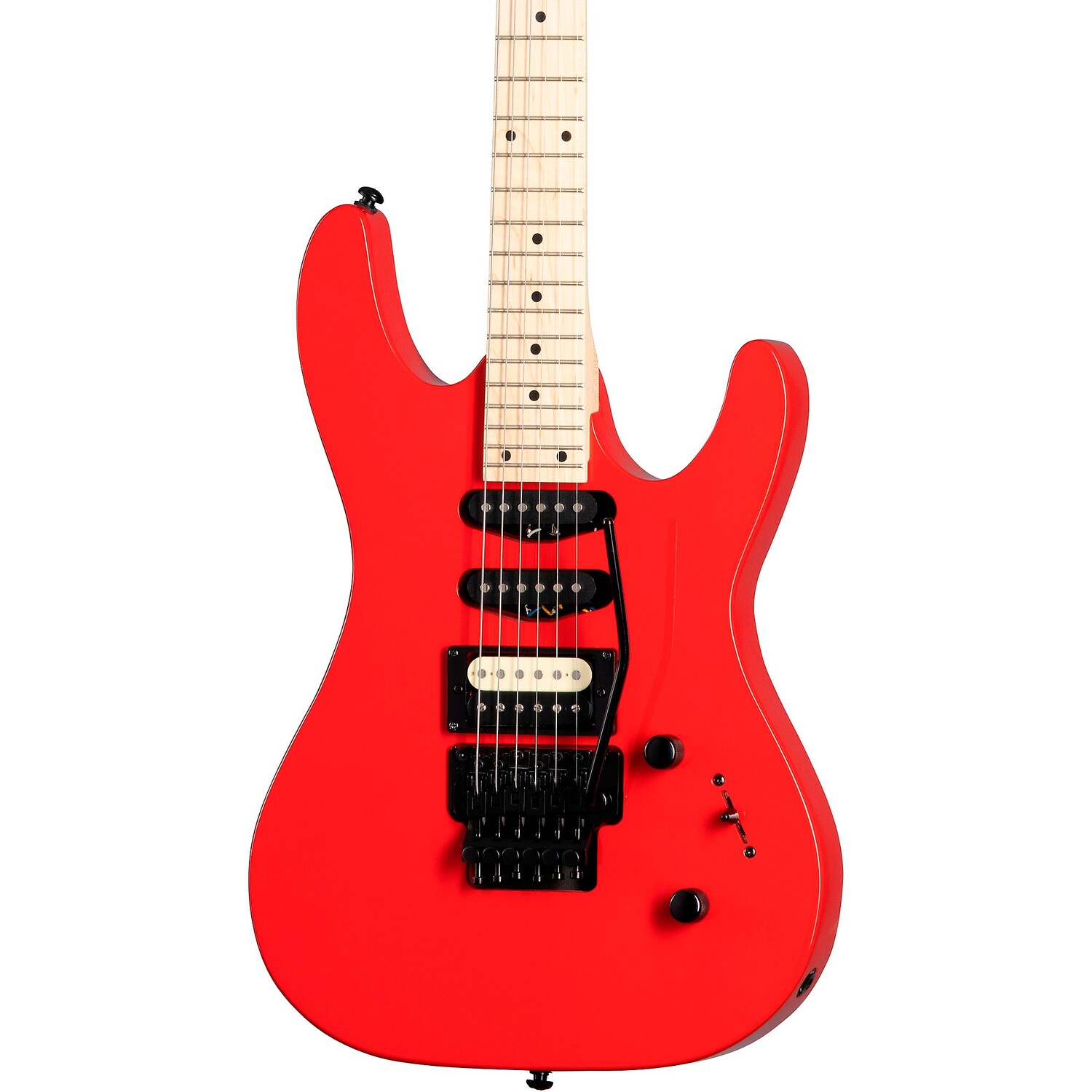 

Kramer Striker HSS с кленовым грифом для электрогитары, красный
