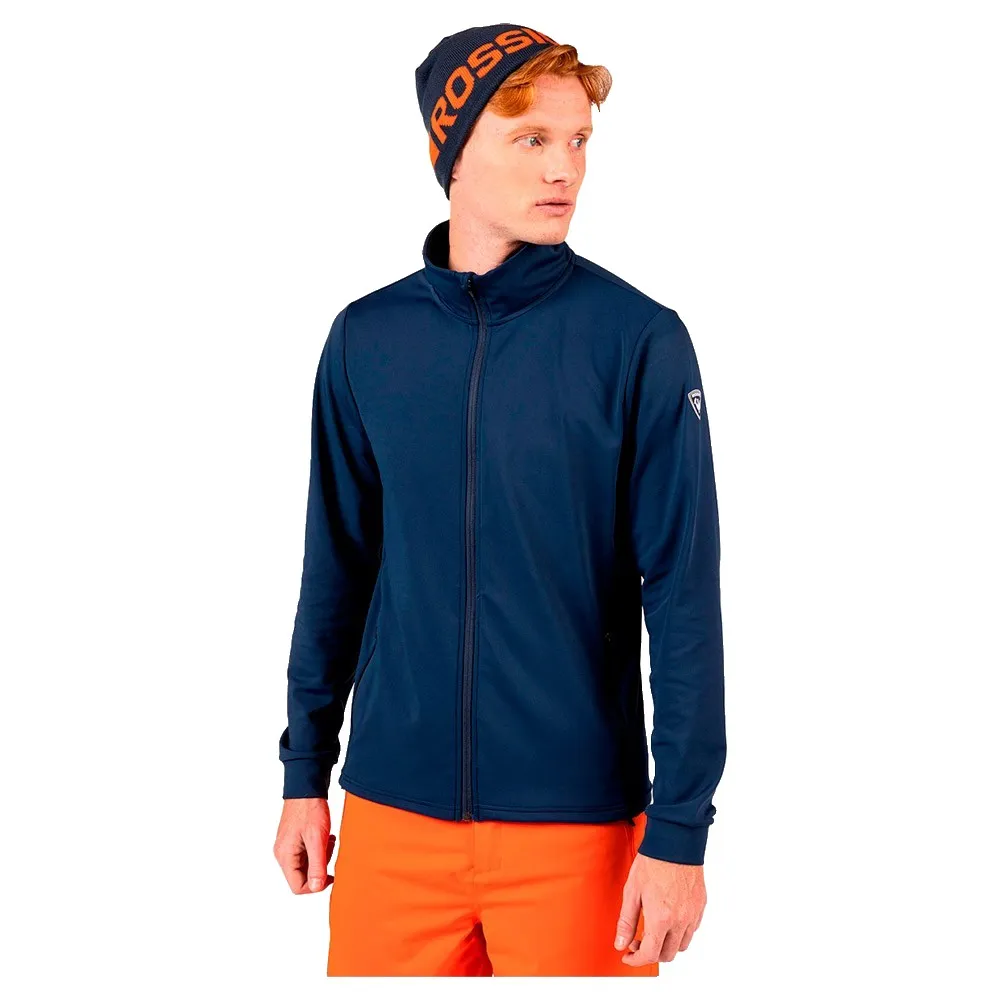 

Толстовка Rossignol Mid Layer Stretch full zip, синий