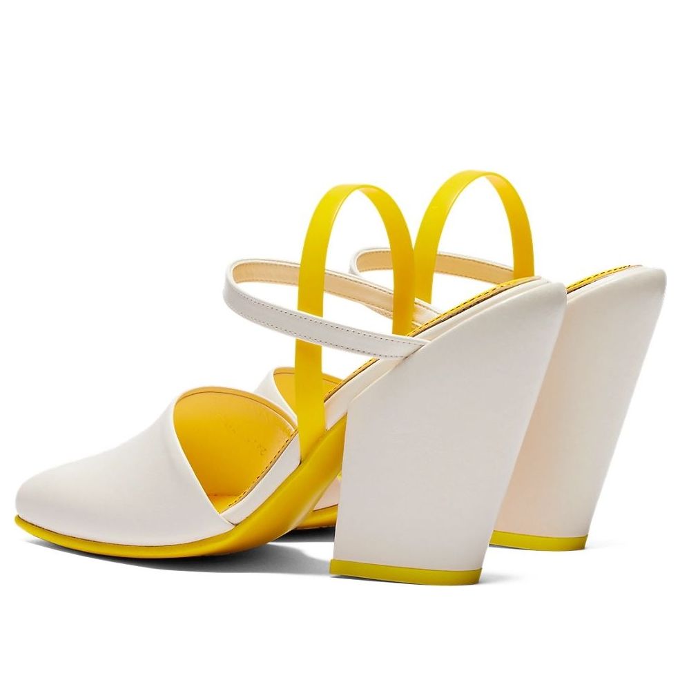 Кроссовки (WMNS) Onitsuka Tiger Tiger Fairia 'White Sunflower Yellow' — фото 4