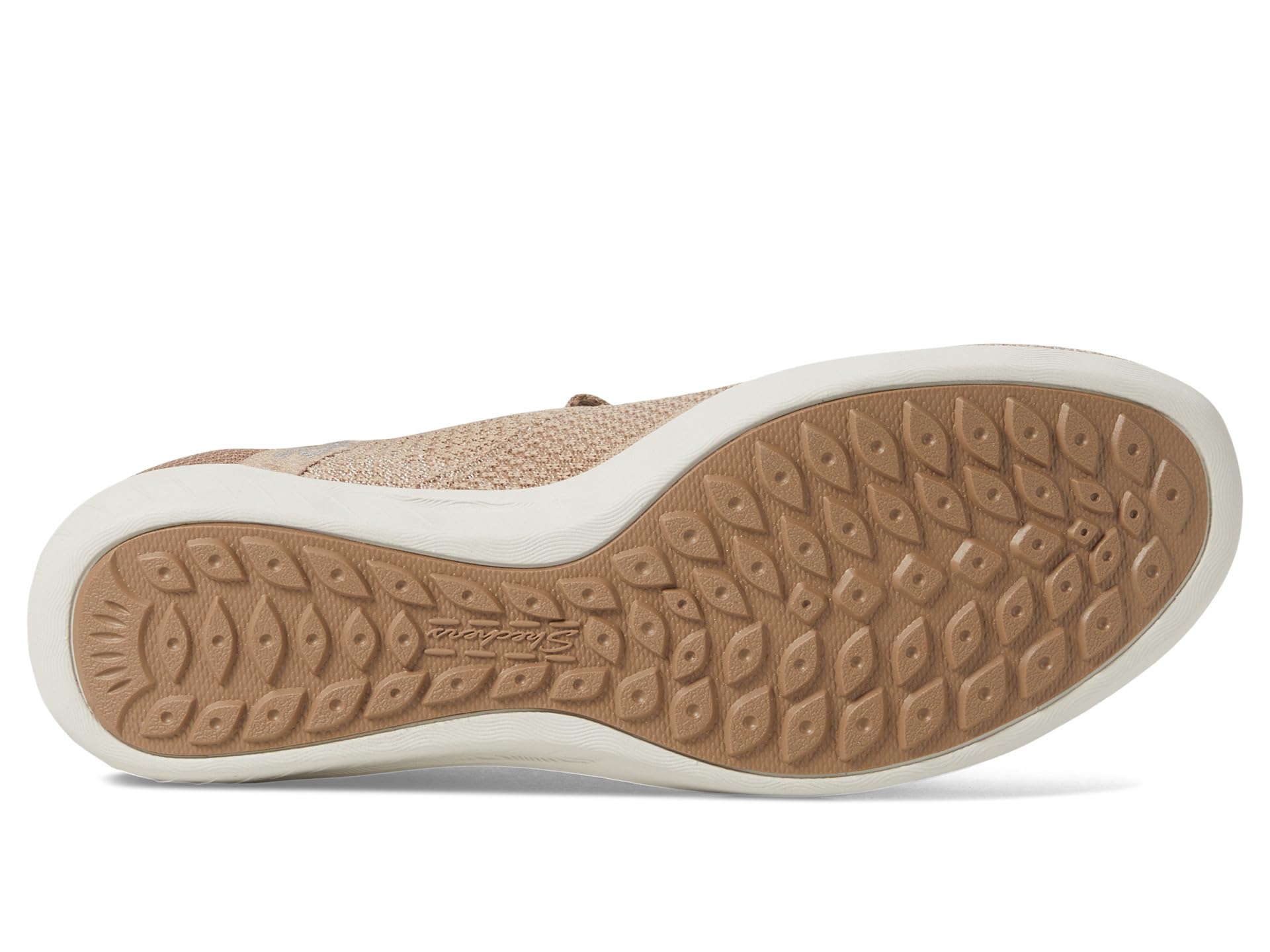 Кроссовки SKECHERS Newbury St - Our Time Hands Free Slip-Ins, Mocha — фото 3