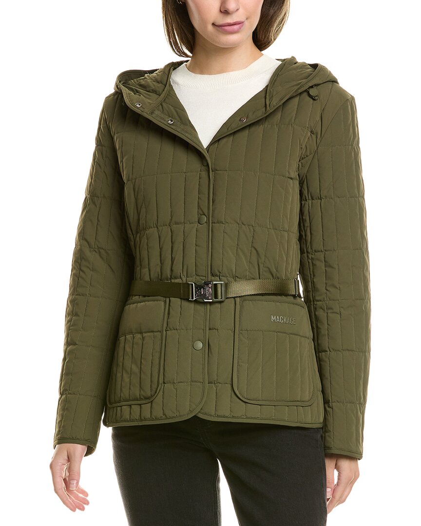

Стеганая куртка Mackage, зеленый