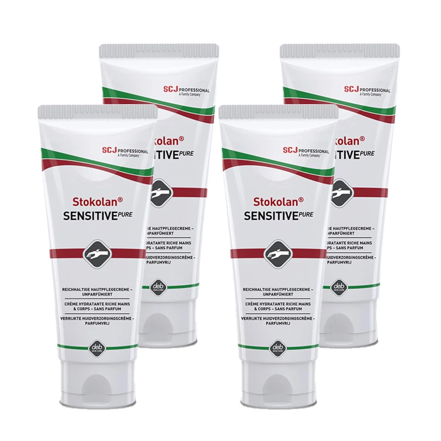 Крем для рук Stokolan Sensitive Pure, 4 x 100 мл Stokolan