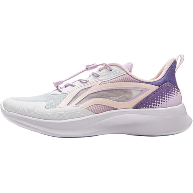 

LINING YOUNG Детские беговые кроссовки Sports Life Collection с противоскользящей подошвой и дышащим верхом, низкие, цвет bellflower purple