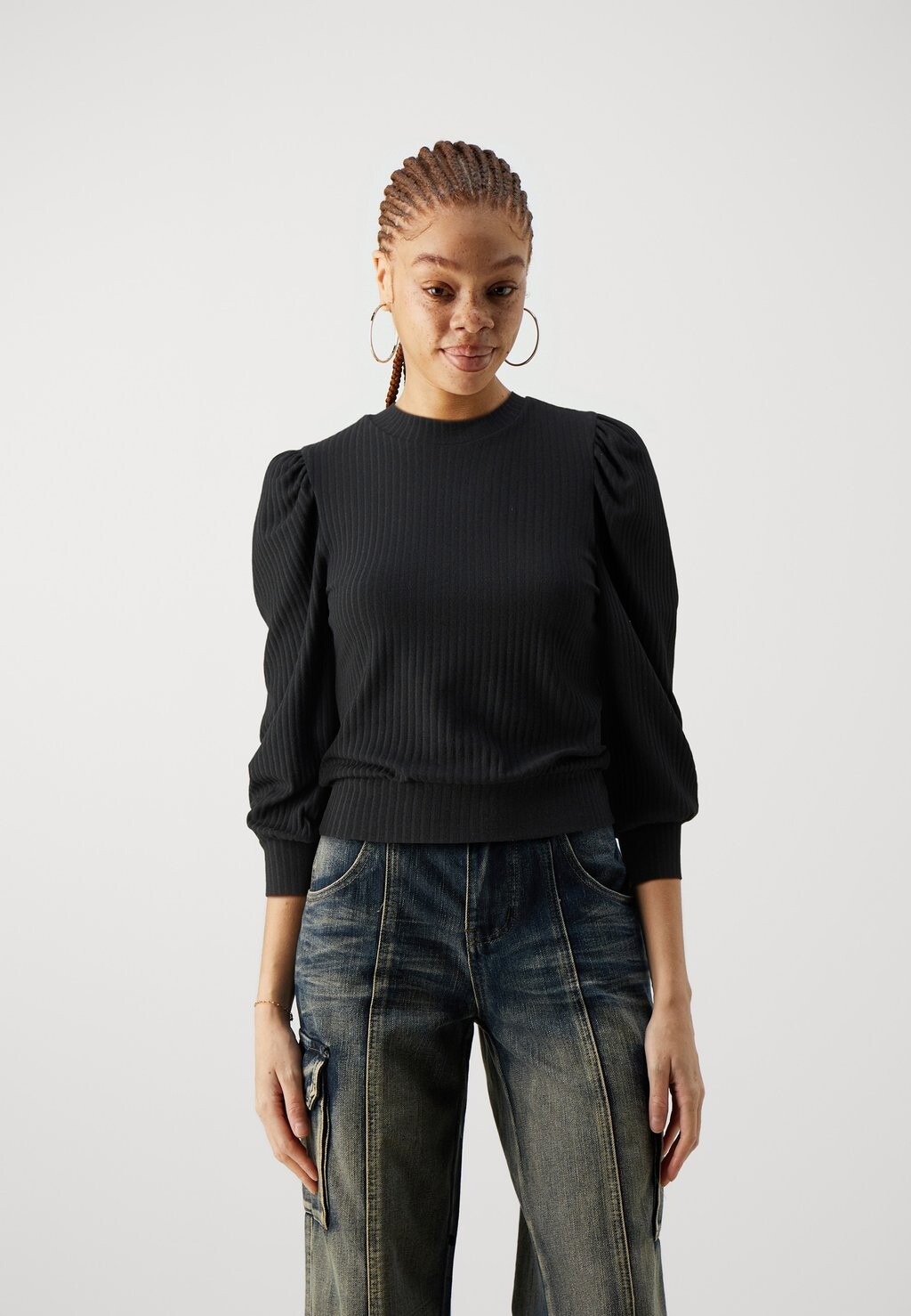 

Топ с длинными рукавами ONLNELLA HIGHNECK ONLY, цвет black