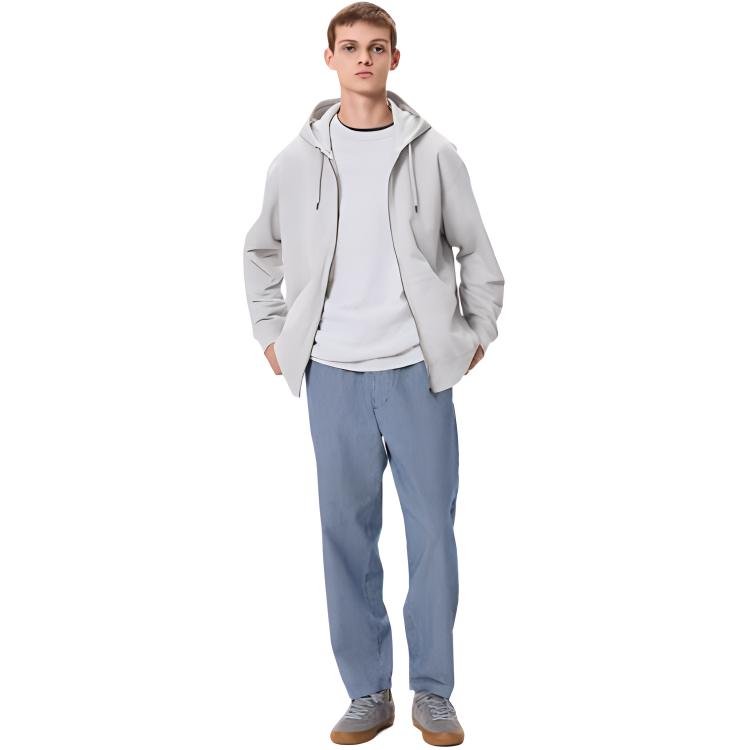 UNIQLO Повседневные брюки Unisex Sea Blue — фото 4