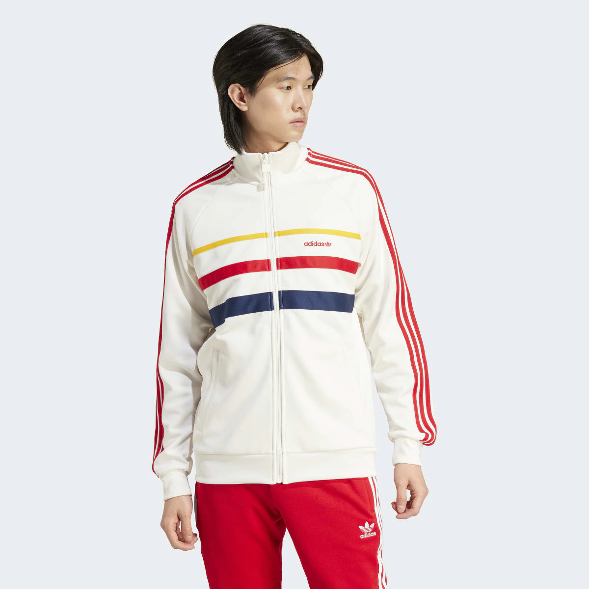 

Первая мужская куртка Adidas Originals, белый