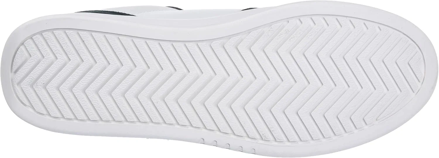 Детали на спине мужских кроссовок Armani Exchange, нашивка с логотипом спереди, SneakerSneaker, белый — фото 2