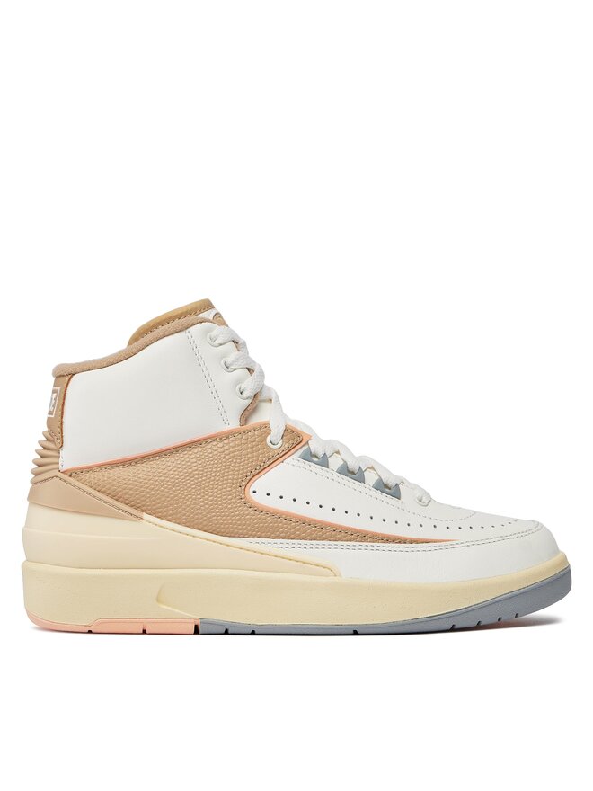 

Кроссовки Nike Air Jordan 2 Retro DX4400 118 Blanco, бежевый/белый