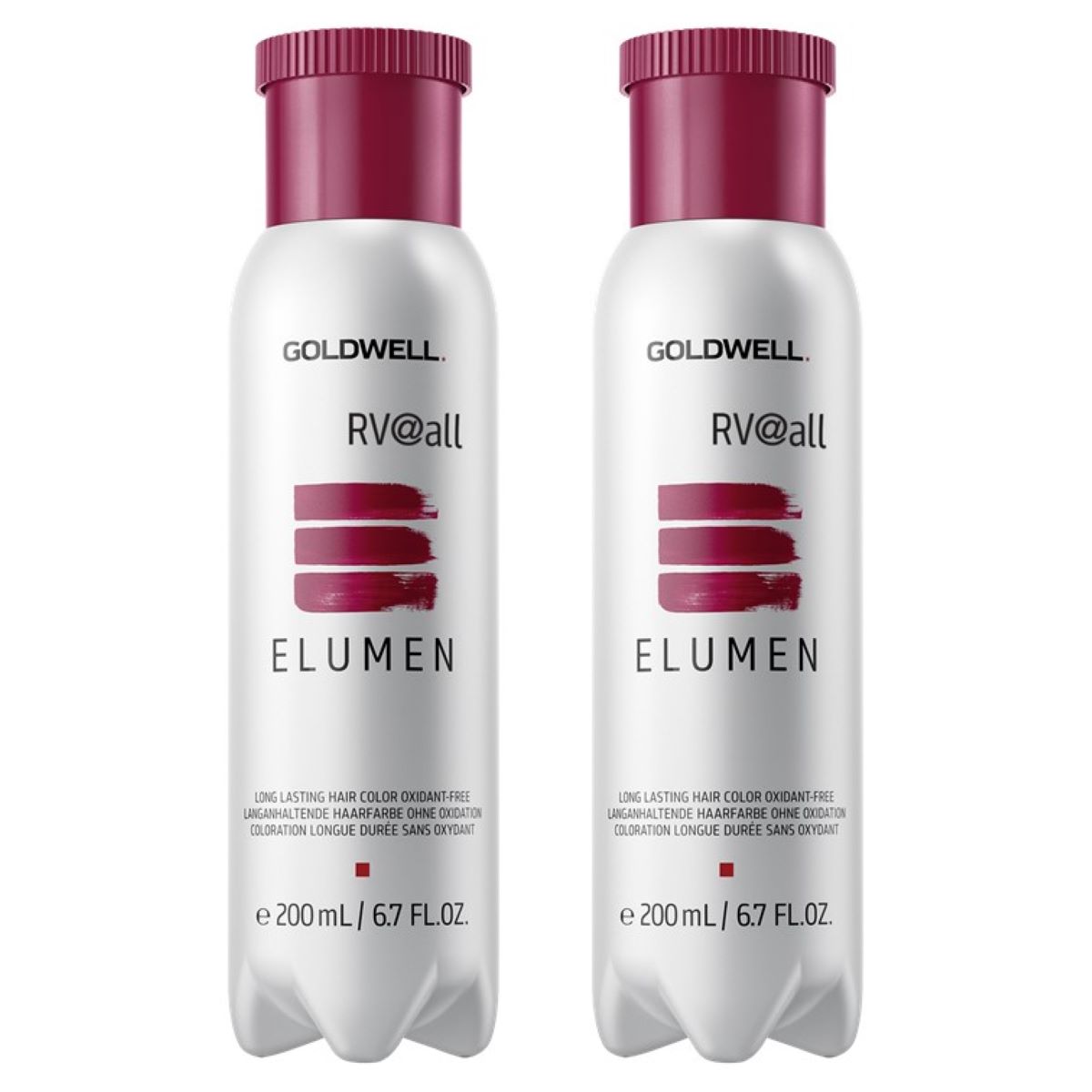 

Краска для волос elumen pure rv@all (rotviolett) 2er set Goldwell, количество 1 шт.