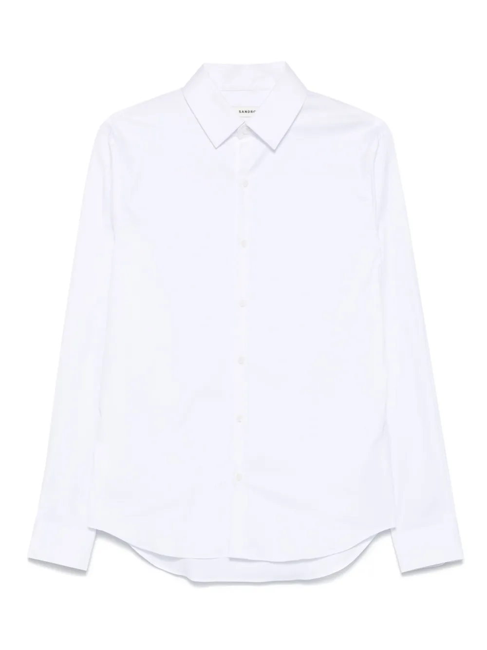 

Рубашка из хлопковой смеси SANDRO, белый