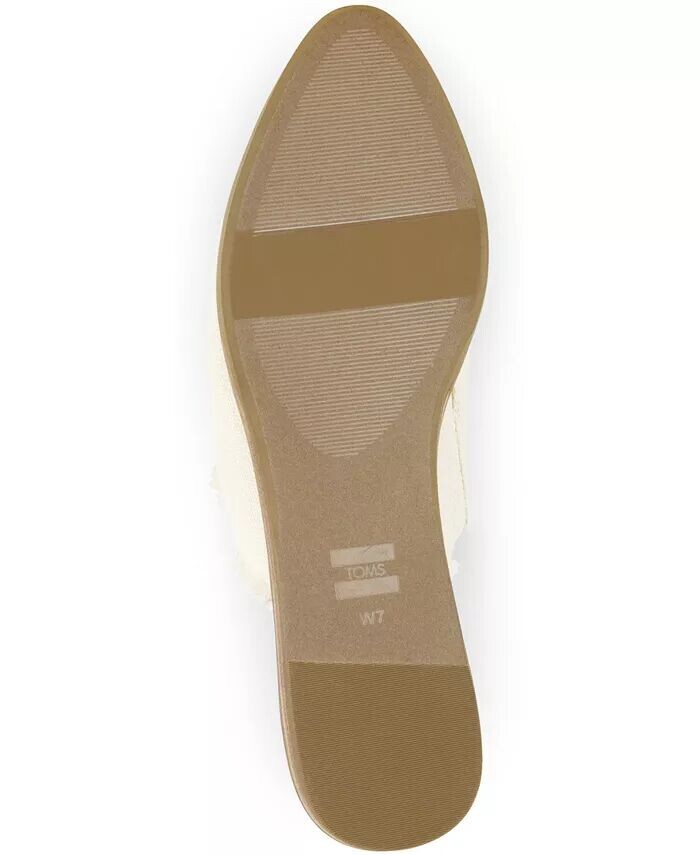 Женские мюли Jade Flat Slip On TOMS, слоновая кость/кремовый — фото 4