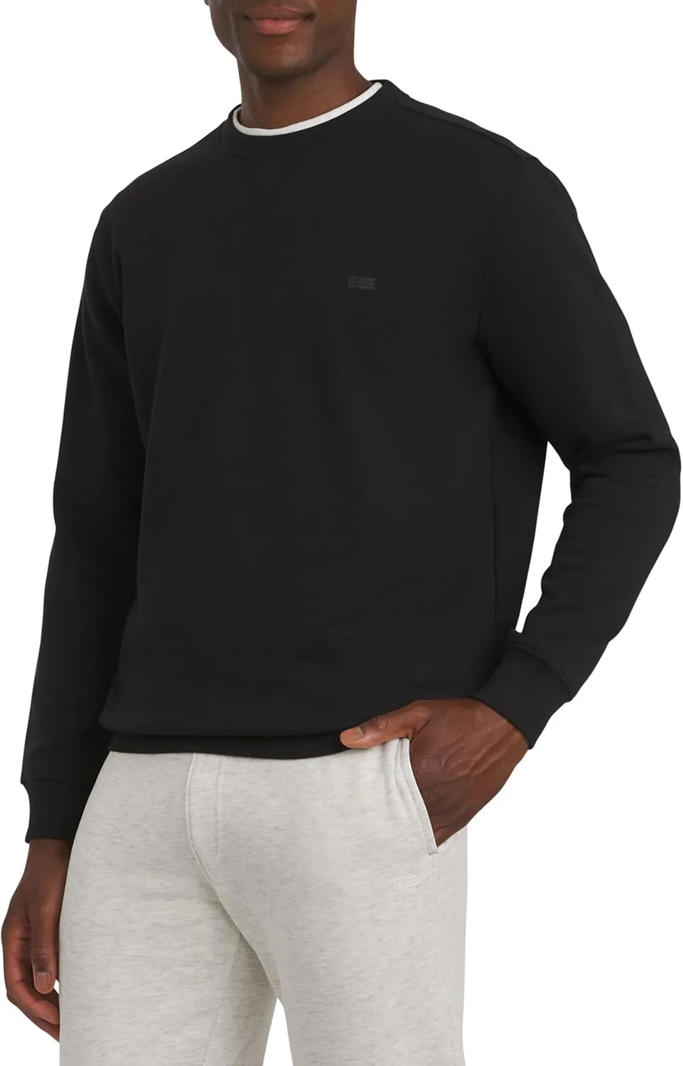 

Chaps мужской повседневный классический свитер с длинным рукавом Super Soft Fleece Midweight Crewneck (S-2XL)