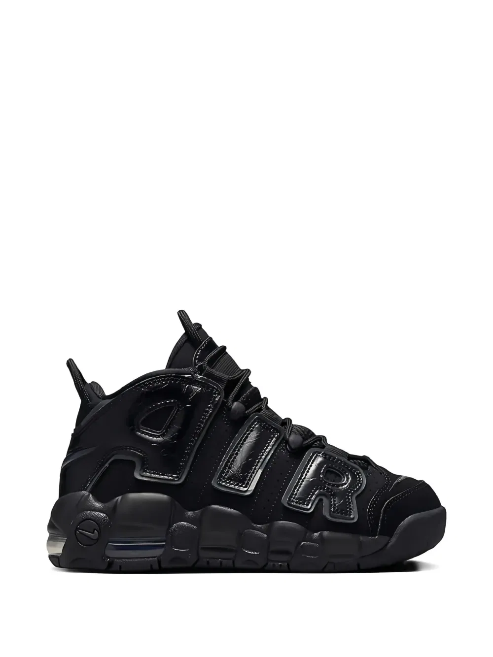 Кроссовки Air more uptempo gs Nike Kids, черный — фото 2