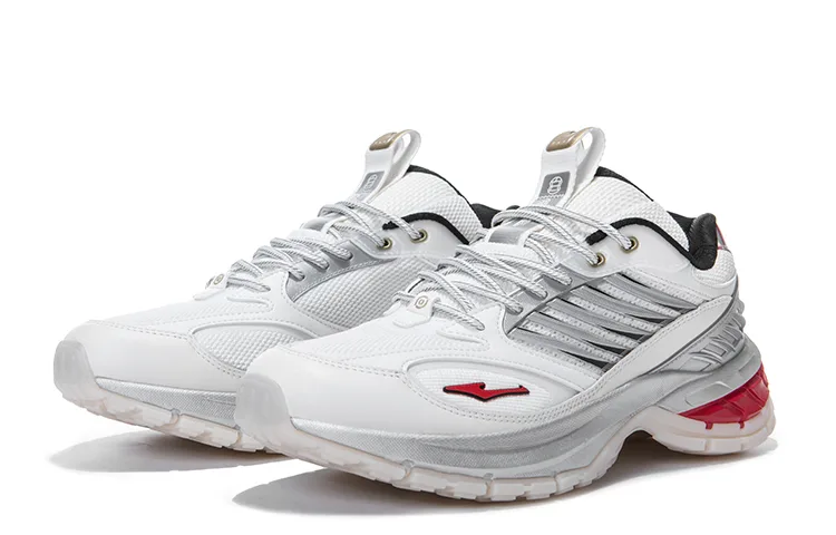 Erke Кроссовки мужские низкие красные Cushioning, Wear Resistant — фото 4