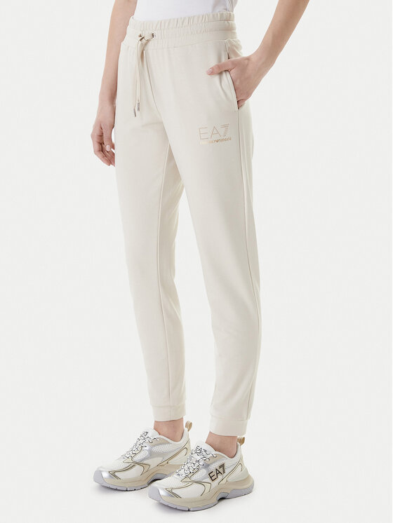 

Спортивные брюки regular fit 8NTP66 TJ9RZ U1088 Ea7 Emporio Armani, бежевый