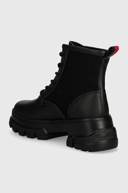 КОВРИК TJW CHUNKY LACE UP BOOT MIX MAT Tommy Jeans, черный — фото 3
