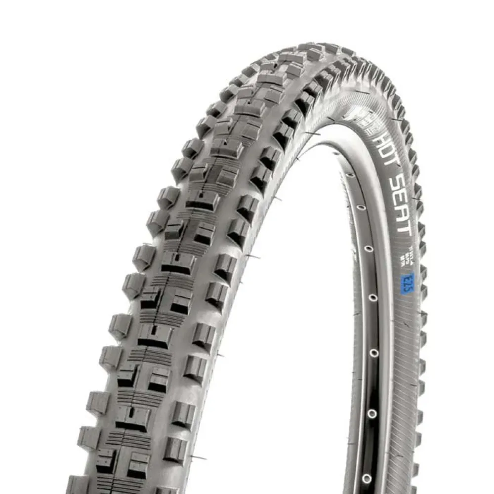 

Шина для горного велосипеда MSC Hot Seat 3C DH Race Xtrem Shield 60 TPI Tubeless 27.5´´ x 2.40, черный