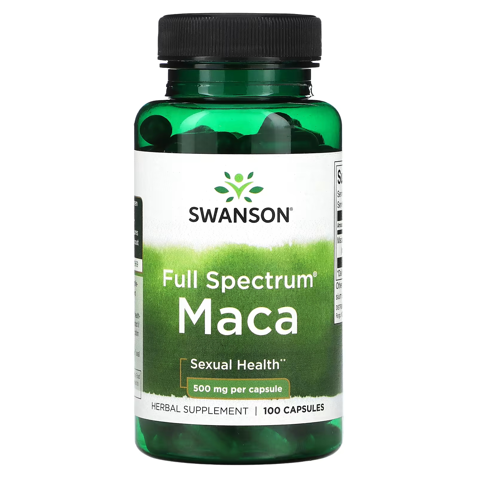 

Swanson Full Spectrum Maca 500 мг 100 капсул