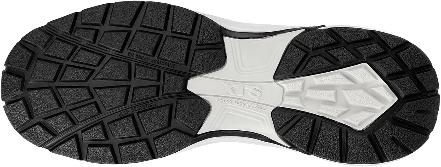 Мужские защитные ботинки ALBATROS Trailmaster Mid S3S ESD FO HRO SR, низкопрофильные, неметаллические вставки зтекловолокна, черный — фото 2