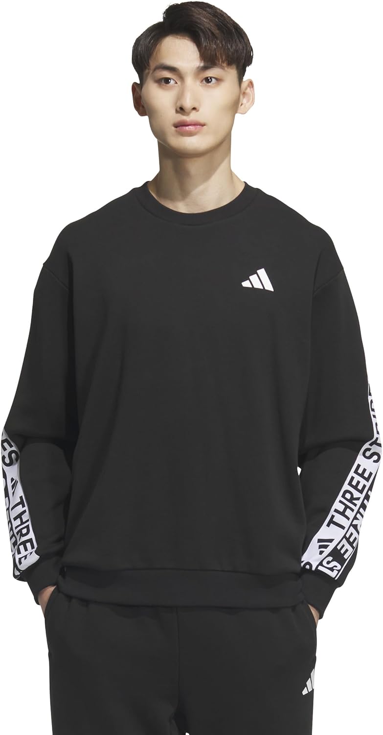 

Толстовка Sweatword Crew N2685, мужская Adidas, черный