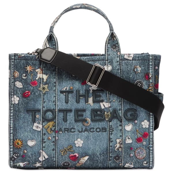 

Сумка-шоппер среднего размера с эффектом обманчивой перспективы Marc Jacobs, Medium Wash