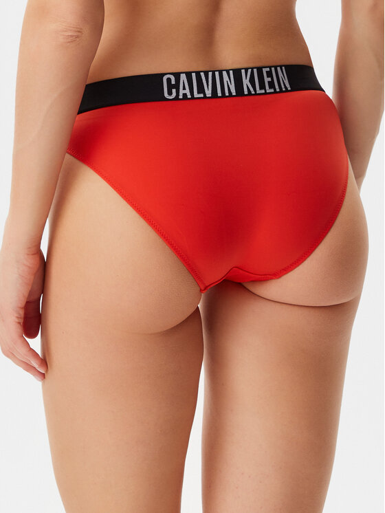 Нижняя часть бикини KW0KW02856 Calvin Klein Swimwear, красный — фото 3