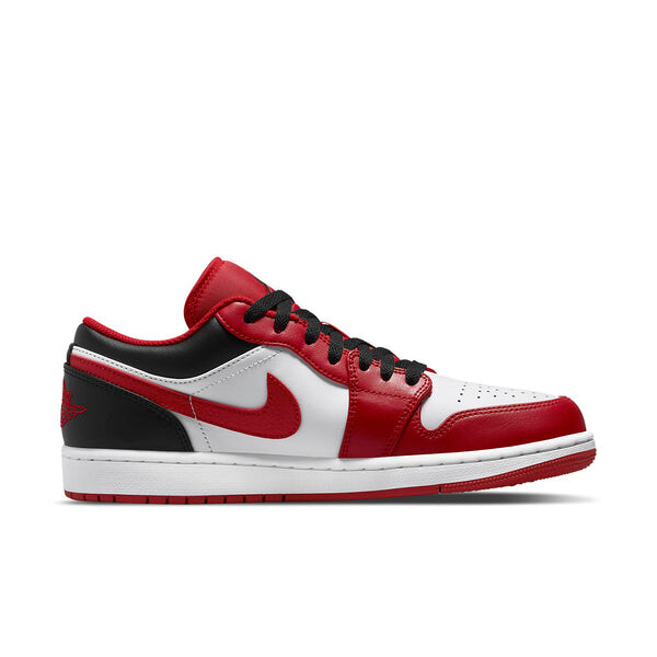Кроссовки 1 низкие Air Jordan, красный — фото 2