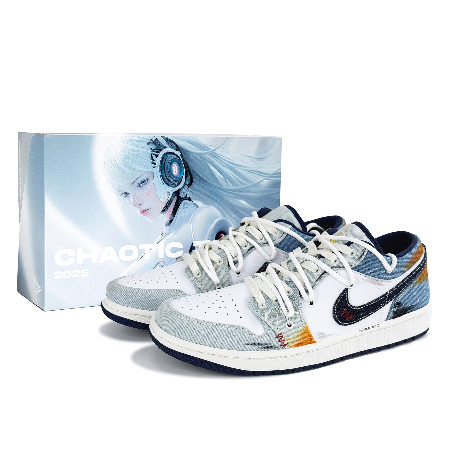 

Jordan Эйр 1 Лоу топ винтажные баскетбольные кроссовки мужские синие - синий, цвет Blue