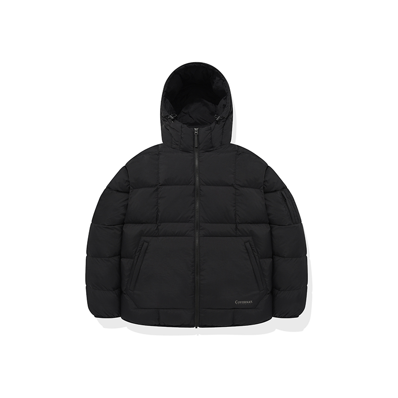 

COVERNAT Пуховик унисекс черный, Black
