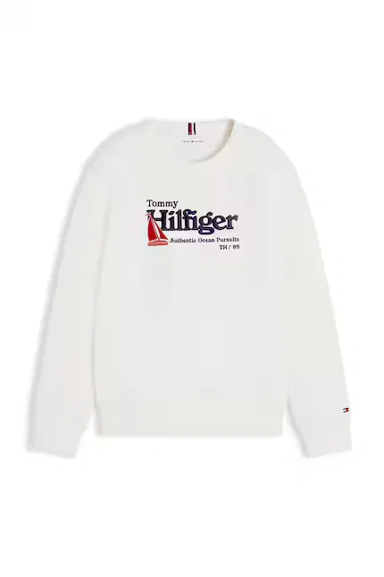 Худи Tommy Hilfiger, белый — фото 2