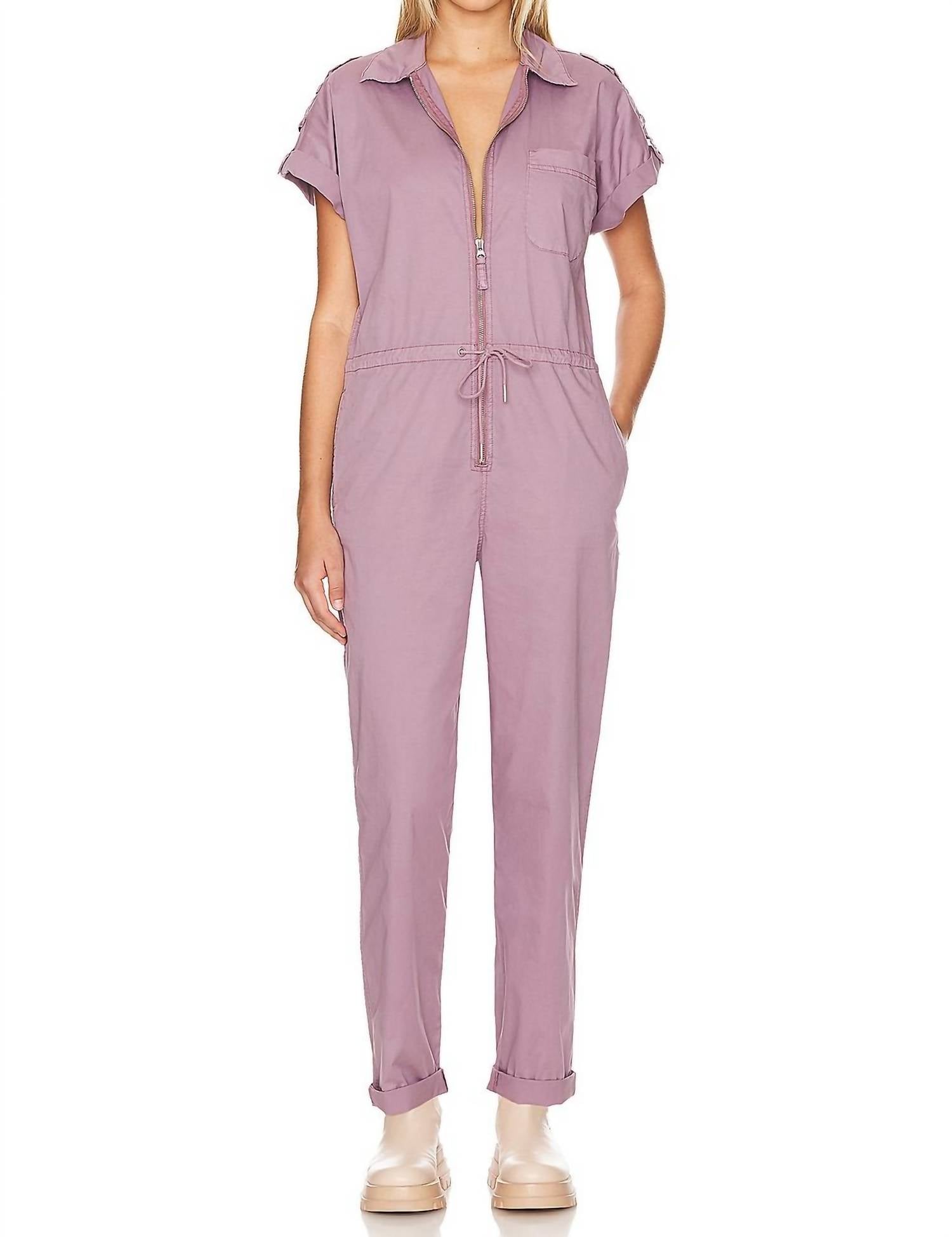 

Комбинезон Jordan Zip Front в цвете Lilac Dust PISTOLA