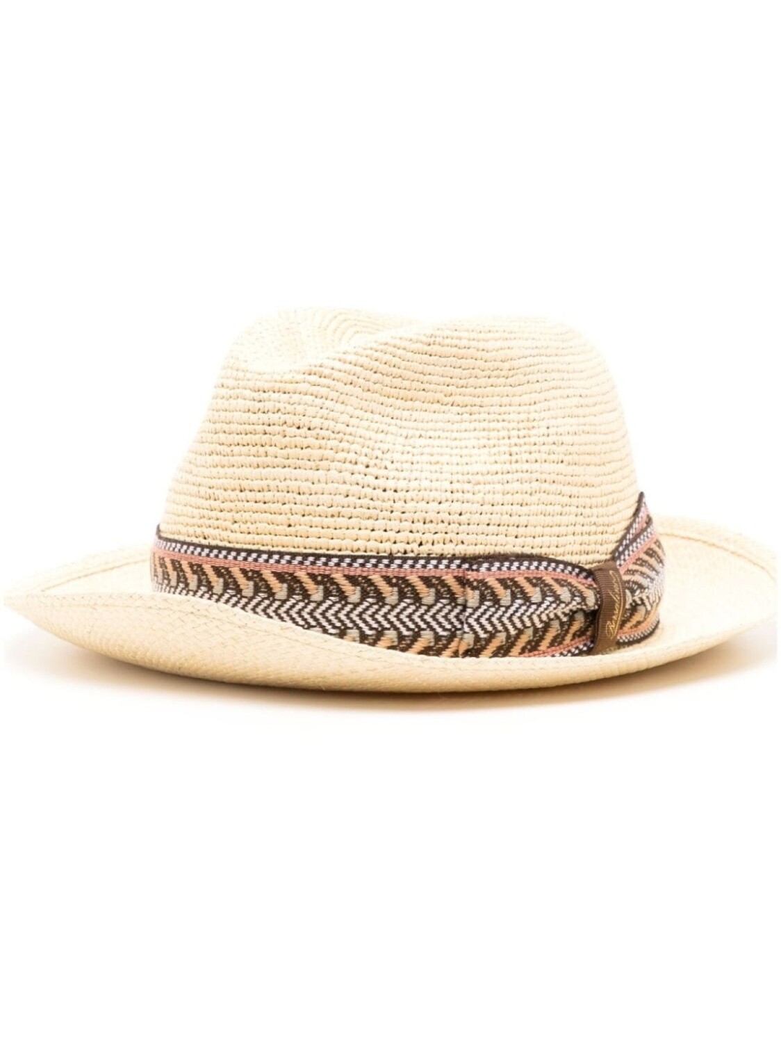 

Borsalino соломенная шляпа Panama, серый