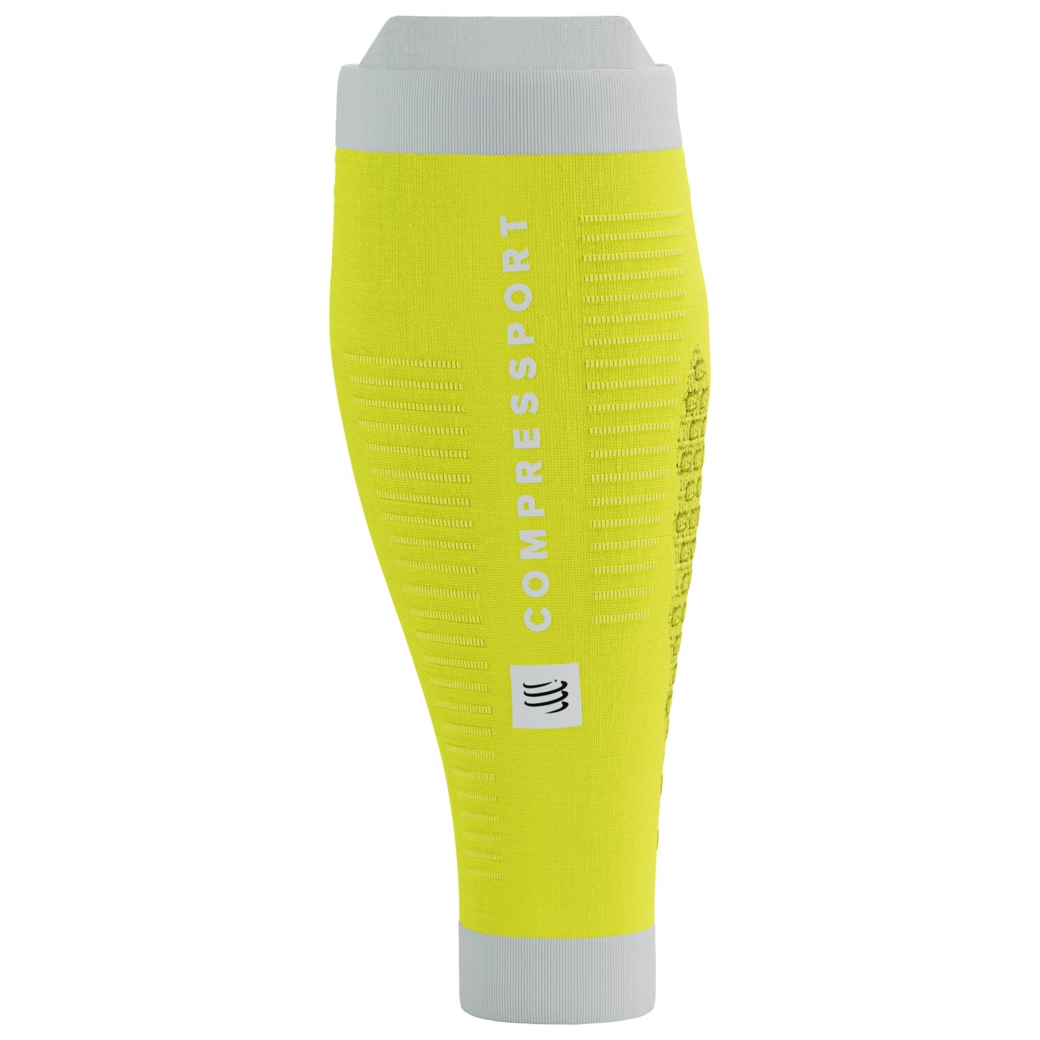 Гетры Compressport R2 3.0, цвет Safe Yellow/White