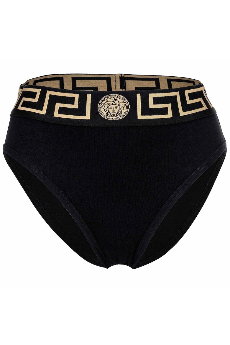 

Бикини с логотипом на талии Topeka Versace, черный