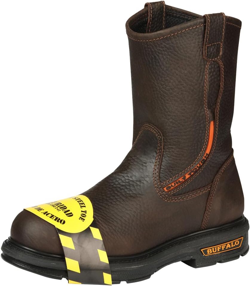 

Мужские ботинки с защитным носком из бычьей кожи - Rino Moka Buffalo Bull Generic, Multicolor